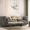 Rábalux , 2230 , Avalon , Pendants , brushed aluminium , IP20 , 4000