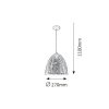 Rábalux , 2277 , Manorca , Pendants , black , IP20 , E27