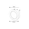 Rábalux , 2282 , Pumpkin , Decorative lights , white , IP20 , 3000
