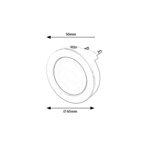 Rábalux , 2282 , Pumpkin , Decorative lights , white , IP20 , 3000