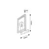 Rábalux , 2289 , Indigo , Wall lights , black , IP20 , E27