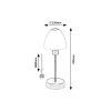 Rábalux , 2296 , Lydia , Bedside lamps , matte black , IP20 , E14