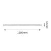 Rábalux , 2305 , Band light , Cabinet lighting , white , IP20 , G13 , 2700