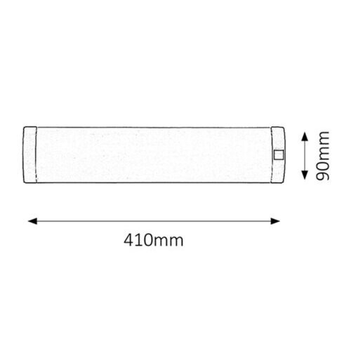 Rábalux , 2328 , Soft , Cabinet lighting , silver , IP20 , G13 , 2700