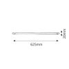 Rábalux , 2344 , Slim , Cabinet lighting , white , IP20 , G5 , 2700
