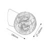 Rábalux , 2432 , Grace , Wall lights , white , IP20 , E27