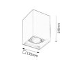 Rábalux , 2486 , Maddox , Recessed and surface mounted lighting , matte white , IP20 , E27