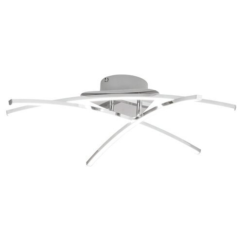 Rábalux , 2504 , Alexis , Ceiling lights , chrome , IP20 , 4000