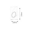 Rábalux , 2519 , Gia , Wall lights , white , IP20 , E14