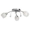 Rábalux , 2621 , Melissa , Ceiling lights , chrome , IP20 , E14