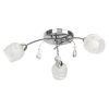 Rábalux , 2621 , Melissa , Ceiling lights , chrome , IP20 , E14
