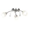 Rábalux , 2621 , Melissa , Ceiling lights , chrome , IP20 , E14