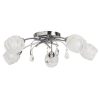 Rábalux , 2622 , Melissa , Ceiling lights , chrome , IP20 , E14