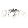 Rábalux , 2622 , Melissa , Ceiling lights , chrome , IP20 , E14