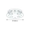 Rábalux , 2644 , Naomi , Ceiling lights , tinted colour , IP20 , GU10 , 3000