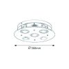 Rábalux , 2645 , Naomi , Ceiling lights , tinted colour , IP20 , GU10 , 3000