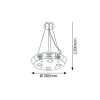 Rábalux , 2647 , Naomi , Pendants , tinted colour , IP20 , GU10 , 3000