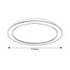 Rábalux , 2679 , Shaun , Recessed and surface mounted lighting , black , IP20 , 4000