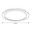 Rábalux , 2681 , Shaun , Recessed and surface mounted lighting , black , IP20 , 4000