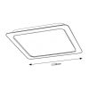 Rábalux , 2685 , Shaun , Recessed and surface mounted lighting , black , IP20 , 4000