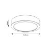 Rábalux , 2686 , Shaun , Recessed and surface mounted lighting , black , IP20 , 4000