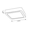 Rábalux , 2691 , Shaun , Recessed and surface mounted lighting , black , IP20 , 4000