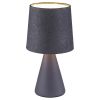 Rábalux , 2695 , Nalani , Bedside lamps , grey , IP20 , E14