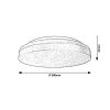 Rábalux , 2700 , Zenon , Outdoor ceiling lights , white , IP54 , 3000-4000-6000