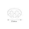 Rábalux , 2715 , Elsa , Ceiling lights , matte white , IP20 , 4000