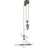 Rábalux , 2756 , Elisett , Chandeliers , bronze , IP20 , E27