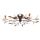 Rábalux , 2849 , Lilian , Ceiling lights , antique brown , IP20 , E14