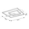 Rábalux , 2932 , Herkules , Ceiling lights , black , IP20 , 4000