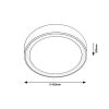 Rábalux , 2987 , Mokka , Ceiling lights , brown , IP20 , 3000-6000