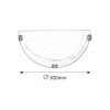 Rábalux , 3002 , Alabastro , Wall lights , white alabaster glass , IP20 , E27