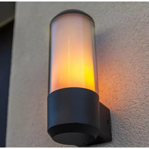 HEROS OUTDOOR WALL 1 LIGHT E27 DARK GREY