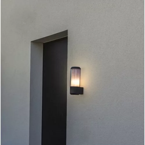 HEROS OUTDOOR WALL 1 LIGHT E27 DARK GREY