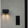 CYPRES OUTDOOR LED WALL DOWN 2 LIGHT GU10 DARK GREY
