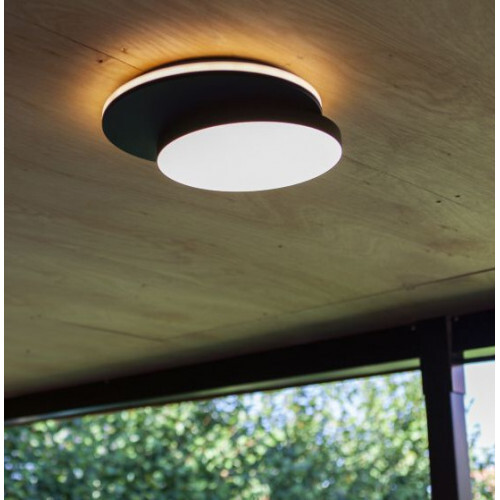 GOLETA OUTDOOR LED WALL 2 LIGHT BLACK