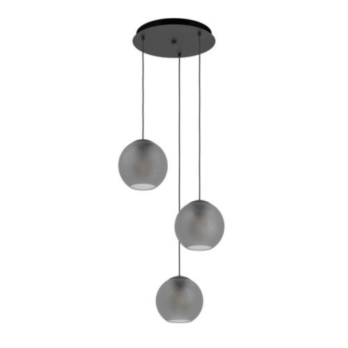 EGLO, 390213, ARANGONA, pendant, E27, 3X40W, IP20, matte gray