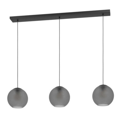 EGLO, 390214, ARANGONA, pendant lamp, E27, 3X40W, IP20, matte gray