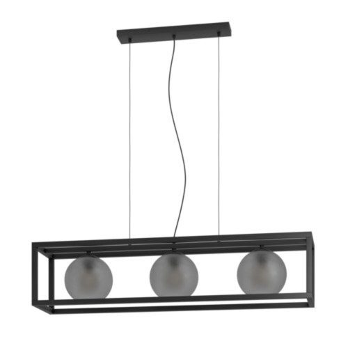EGLO, 390215, ARANGONA, pendant, E27, 3X40W, IP20, matte gray