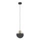 EGLO, 390141, MILLENA, pendant, E27, 1X40W, IP20, black-gray-transparent