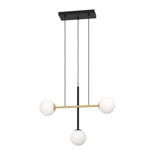 EGLO, 390177, PAZ, pendant, E14, 3X40W, IP20, white