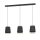 EGLO, 390186, CAMALOZA, pendant, E27, 3X40W, IP20, black