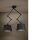 EGLO, 390113, PISTUNIO, ceiling lamp, E27, 2X40W, IP20, black