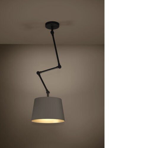 EGLO, 390198, PISTUNIO, ceiling lamp, E27, 1X40W, IP20, cappuccino, brass