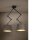 EGLO, 390199, PISTUNIO, ceiling lamp, E27, 2X40W, IP20, cappuccino, bronze
