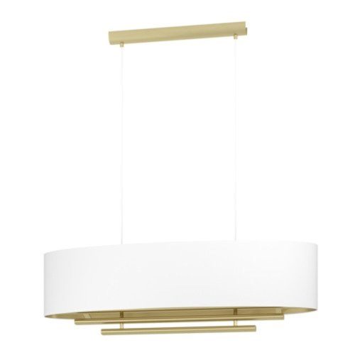 EGLO , 390182 , PINETARA , pendant , E27 , 4X40W , IP20 , white, brass