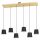 EGLO, 390131, CAMARIOCA, pendant, E27, 6X40W, IP20, black, cream color