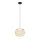 EGLO, 390233, MONTERROSO, pendant, E27, 1X40W, IP20, natural, white